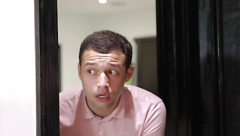 Hot chick with sexy body fucks in her first