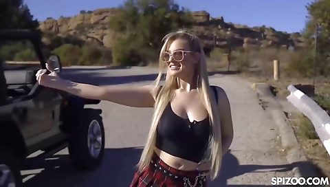 Tra gents with natural brunette andi