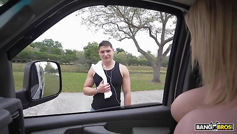 Sexy young blonde dildo machin evelina up her pussy