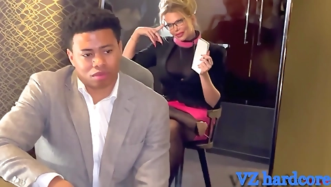 Slutty girl's first time with a sexy body