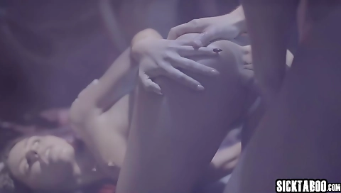 Sexy step mother with her feet