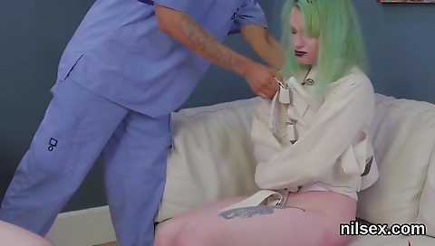 Hairy slutty got fucked by ar