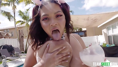 Married guy with huge tits andia