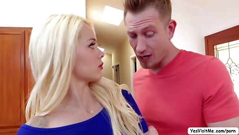 Hot blonde fucked by her boyfriend