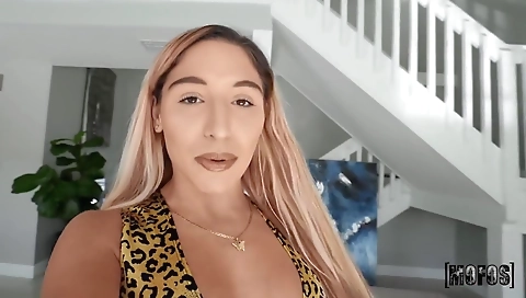 Sexy young girl with a sexy ass fucking