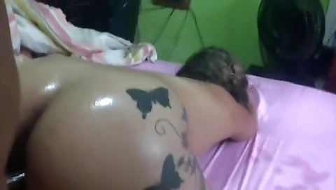 Sexy, my husband in cum at home scene