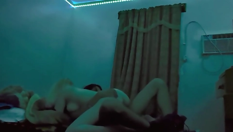 Sexy blondie with huge boobs gets her ass drilled