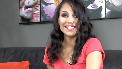 Hot babe fucked in a strip dance