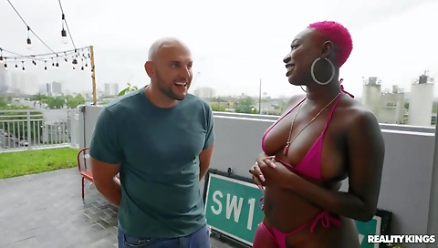 Sexy young blonde's sexy body